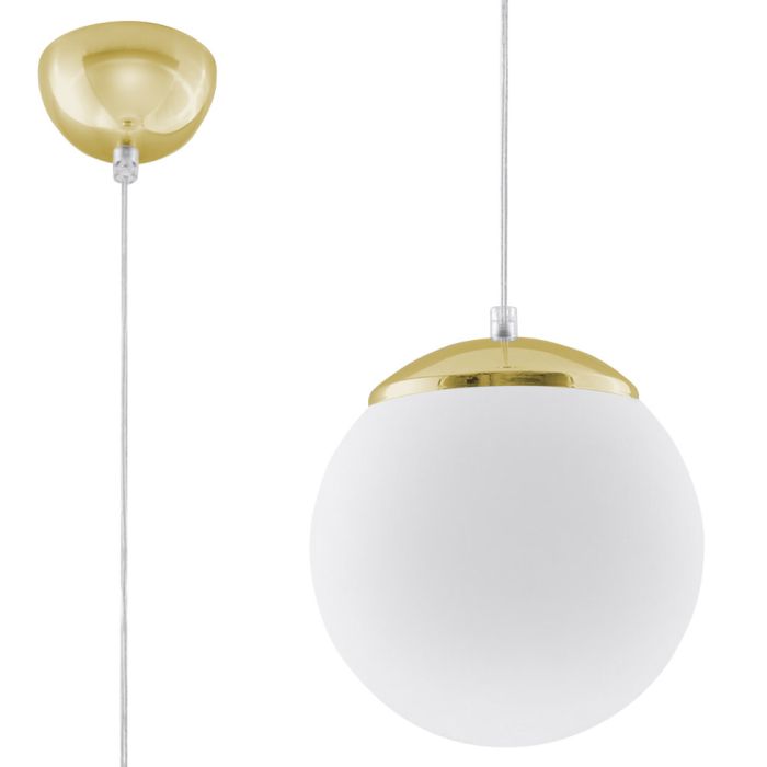 Sollux Ugo SL.0715 goud kleurige hanglamp