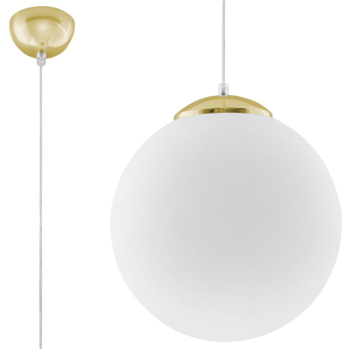 Sollux Ugo SL.0716 goud kleurige hanglamp