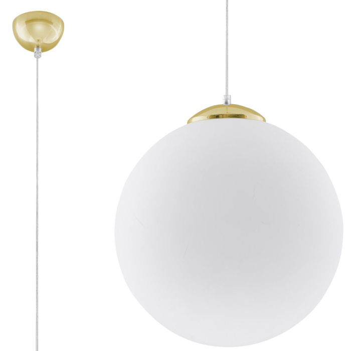 Sollux Ball SL.0717 goud kleurige hanglamp