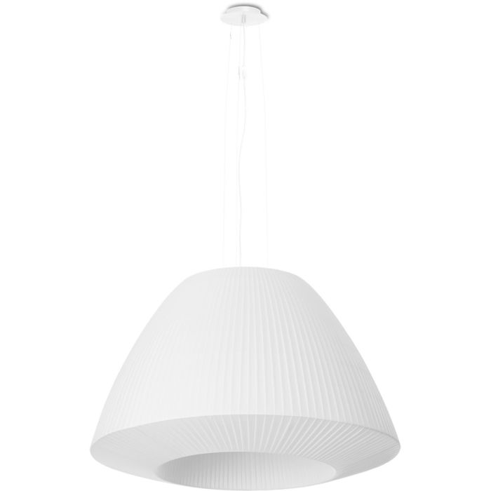 Sollux Bella SL.0733 grote witte hanglamp