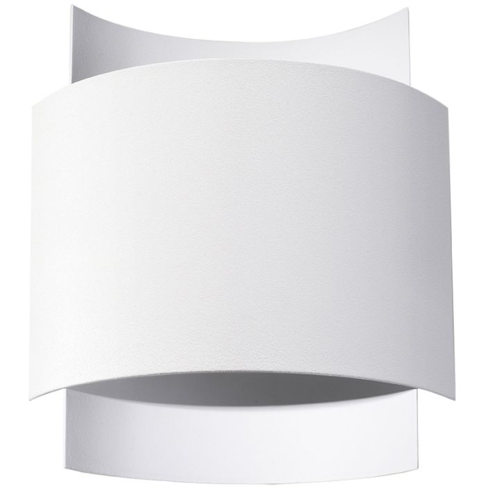 Sollux Impact SL.0857 witte wandlamp van metaal