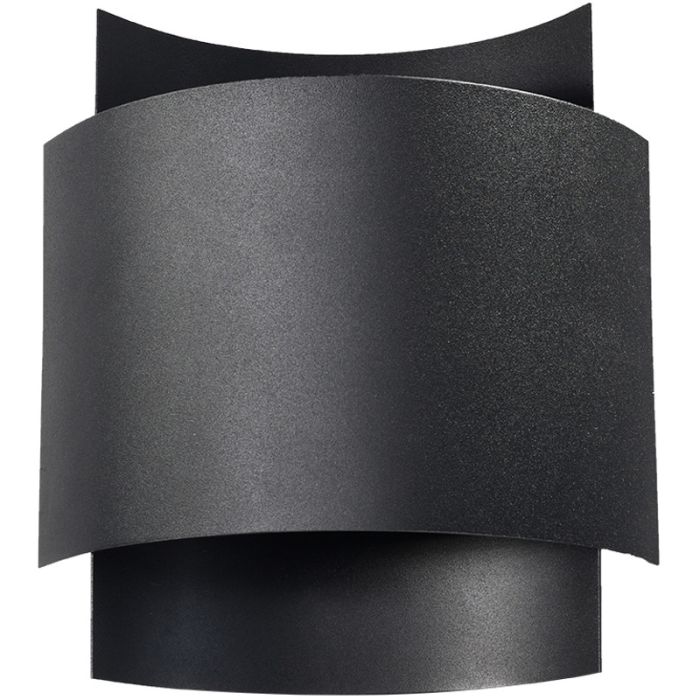 Sollux Impact SL.0858 zwarte wandlamp