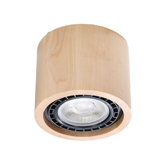 Sollux Basic SL.0913 houten ES111 plafondlamp