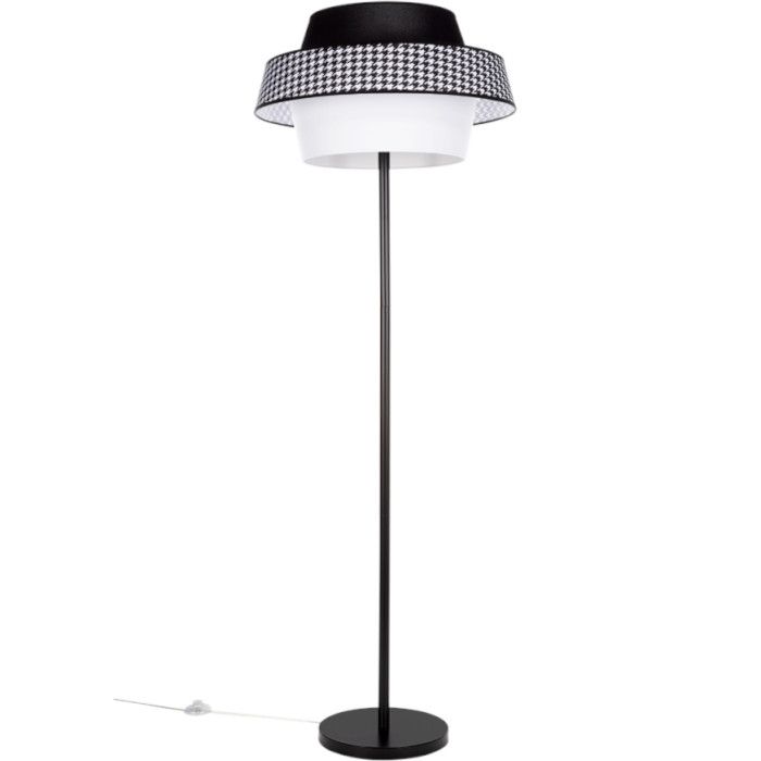 Britop Preto 12340104 zwart witte vloerlamp