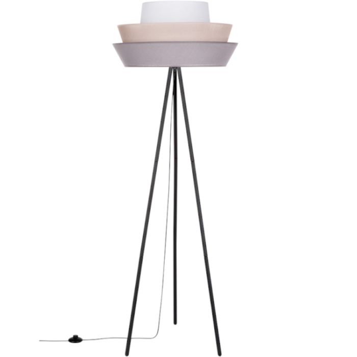 Britop Amar 12660104 tripod met beige, roze en witte kap van textiel