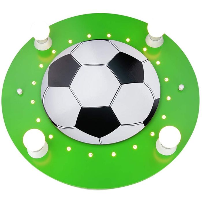 Plafondlamp Voetbal groen