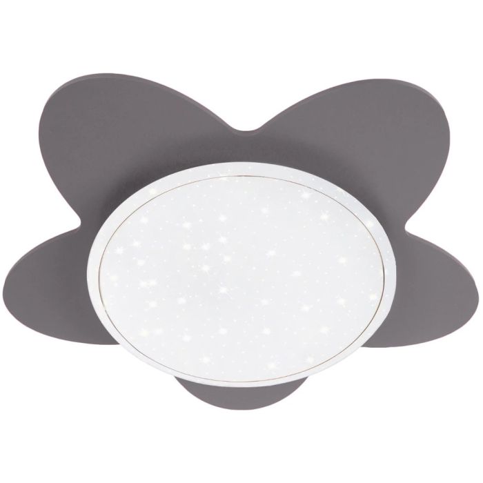 Elobra Bloem sterrenlicht zilver 138120 kinderplafondlamp