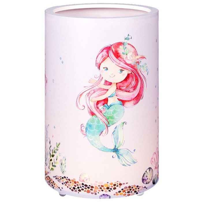 Elobra Zeemeermin 140611 roze kinder tafellamp