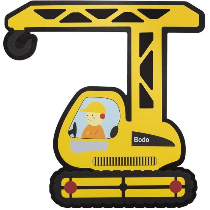 Elobra Hijskraan 141120 kinderkamer wandlamp