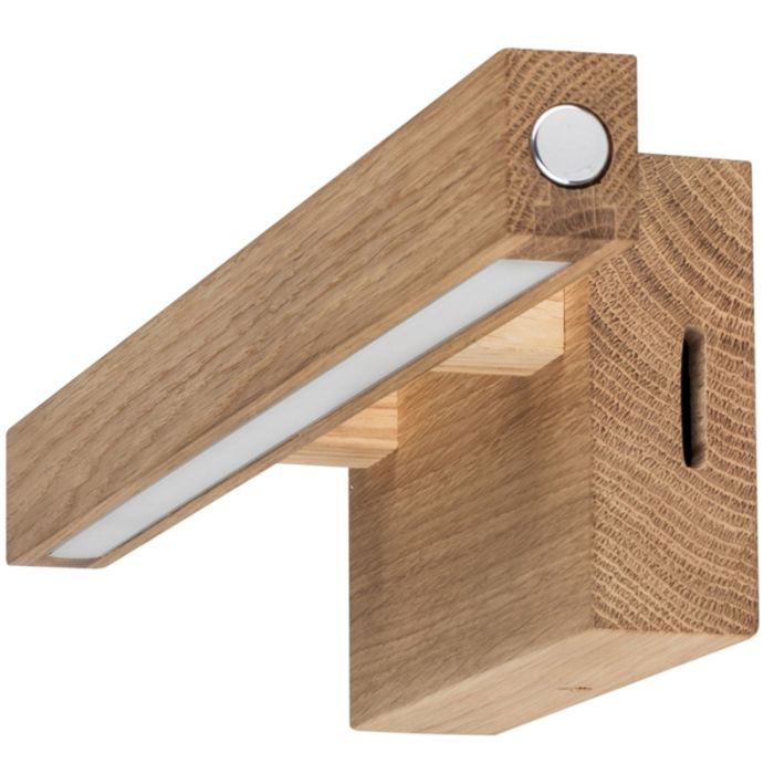 Spotlight Smal 1507174 eikenhouten schilderijlamp