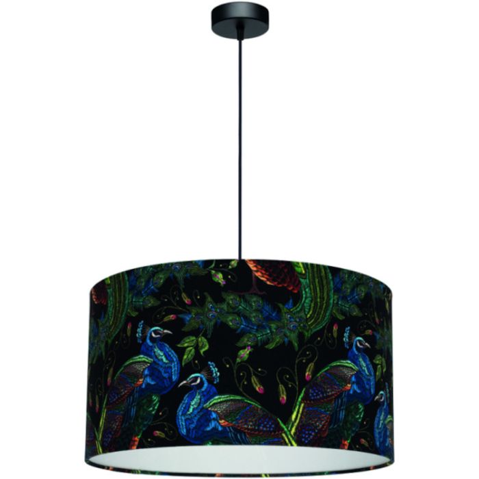 Britop Pauw 15099104 fluwelen hanglamp met pauwen