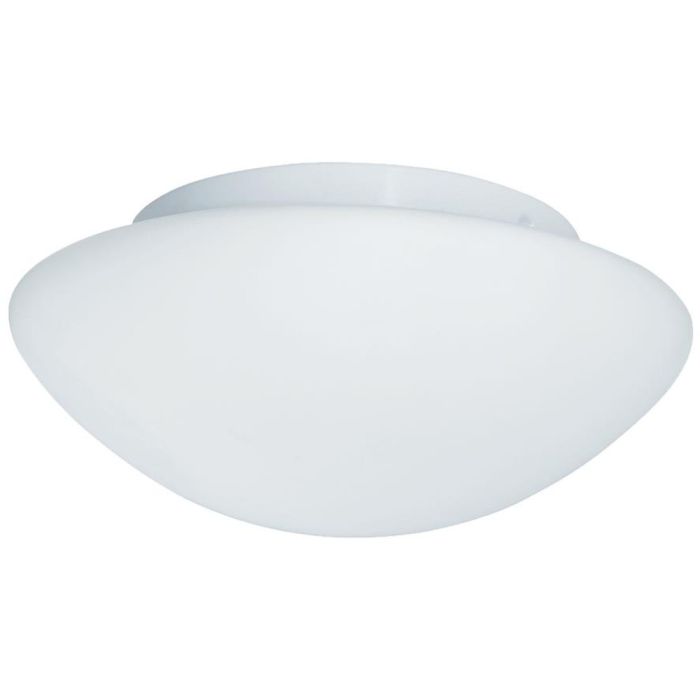 Searchlight Tokyo 1910-35 opaal glazen plafonniere van 35cm voor de badkamer