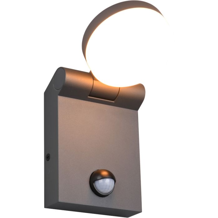 Trio Adour 245569142 antraciet grijze buitenlamp met kantelbare kop