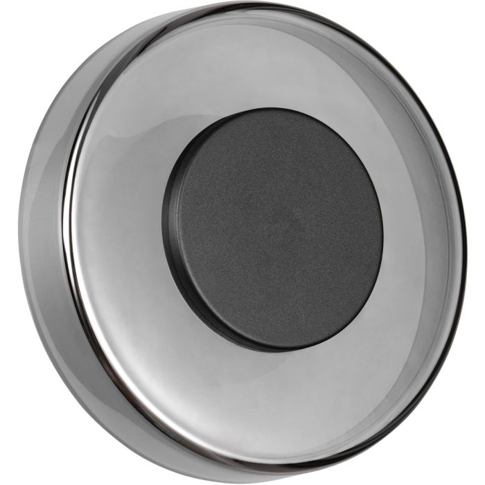 Trio Celeste 254910132 verchroomd glazen schijfvormige wandlamp