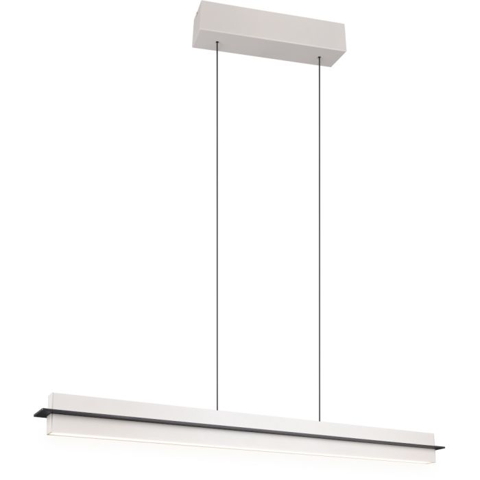 Trio Emerson 346710176 warm grijze hanglamp met liftfunctie