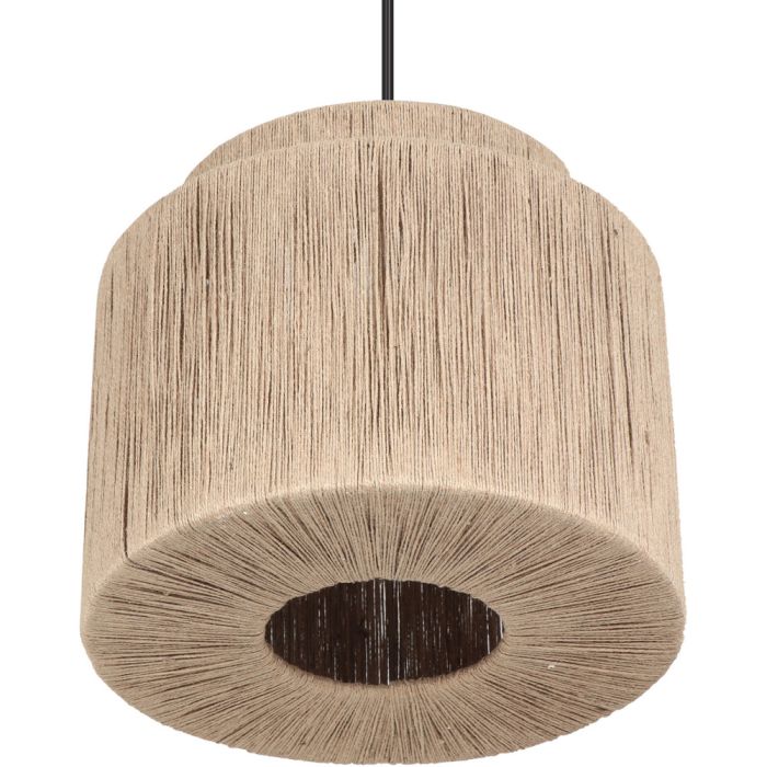 Trio Smilla366800136 jute hanglamp met rotan look