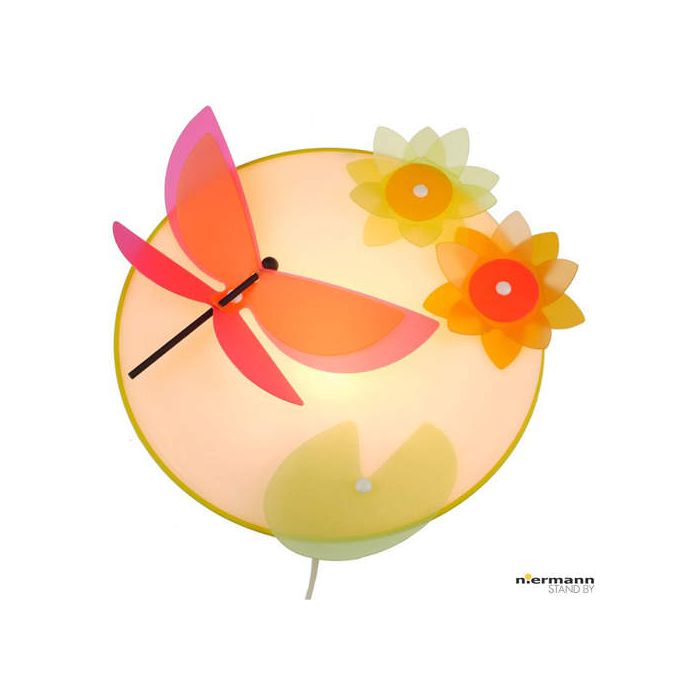 Niermann Libelle 40683 wandlamp multicolor