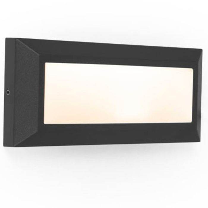 Lutec Helena 5191605012 mat zwarte buitenlamp