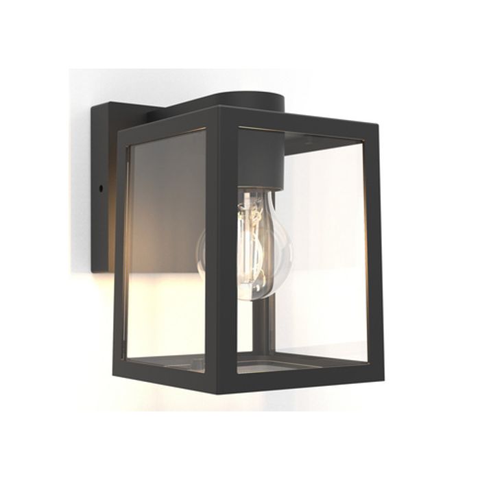 Lutec Shiva 5206501012 mat zwarte wandlamp