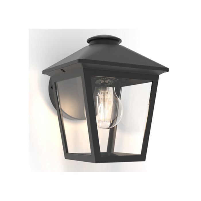 Lutec Zago 5294502012 mat zwarte wandlamp