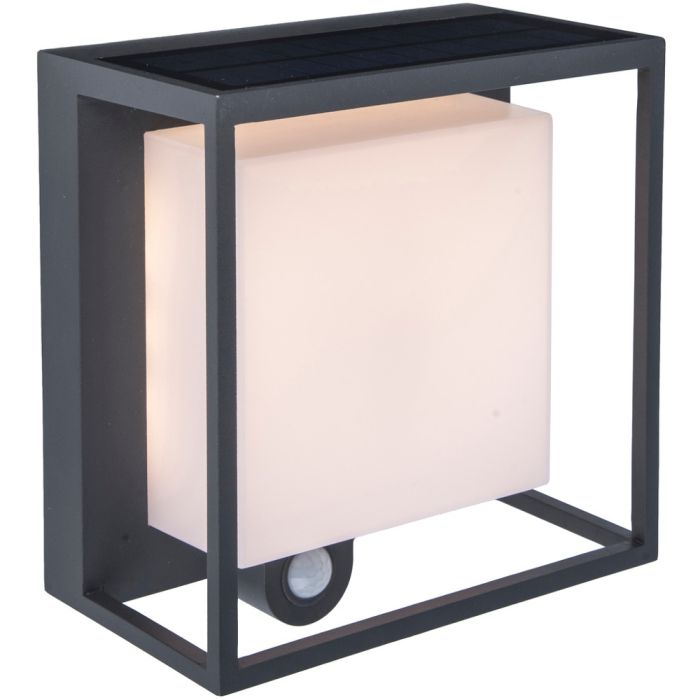 Lutec Curtis 6934601118 wandlamp op zonne-energie