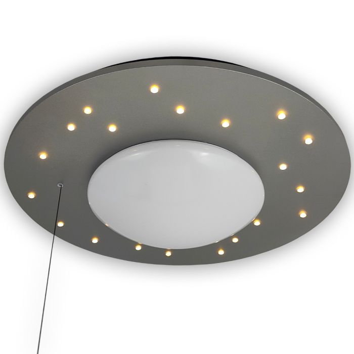 Niermann Sterrenlicht 7010 zilverkleurige plafondlamp