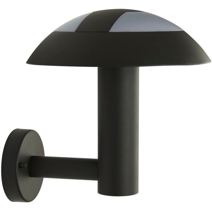 Searchlight Mushroom antraciet grijze buitenlamp in met LED unit in 4000K