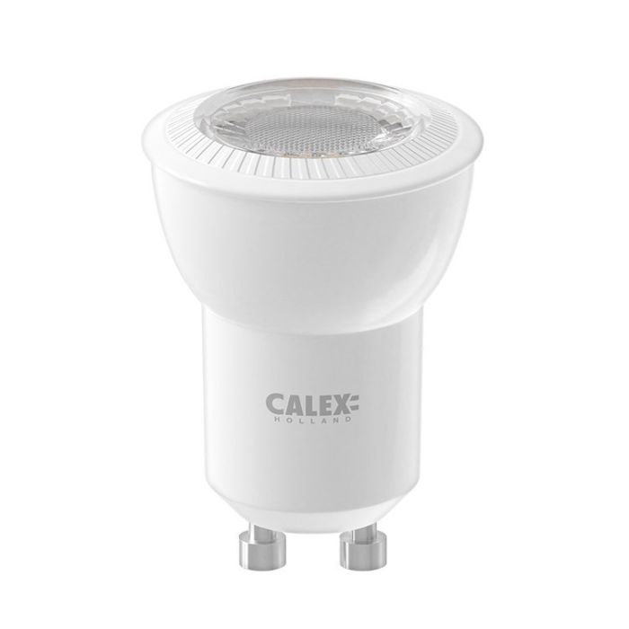 1901000600 8712879154495 Calex Reflector GU10 SMD 220-240V 4W 246lm 3000K GU10 Dimbaar met LED dimmer