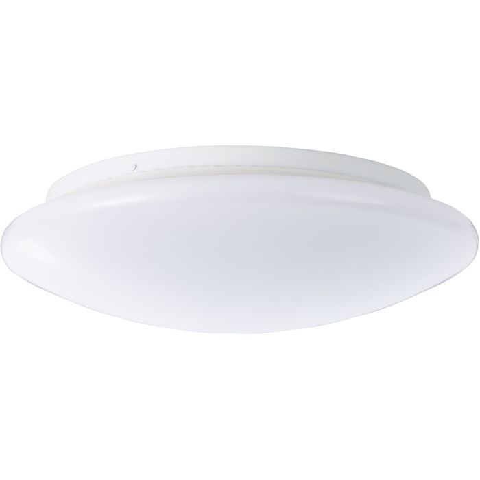 Brilliant Farly 90953A05 witte ronde kunststof plafonniere voor buiten