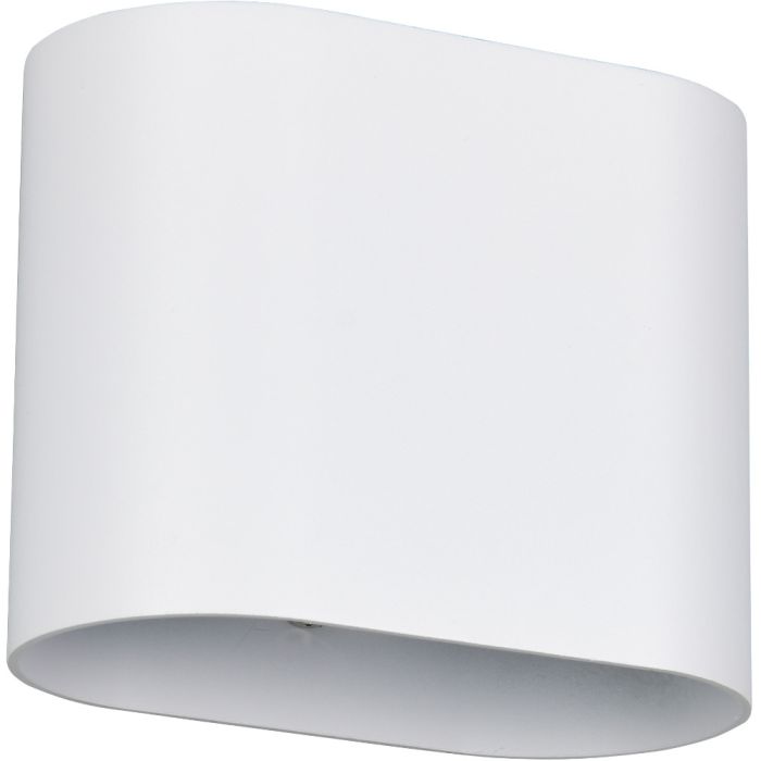 Trio Alani 266100131 wit ovale updown wandlamp van metaal