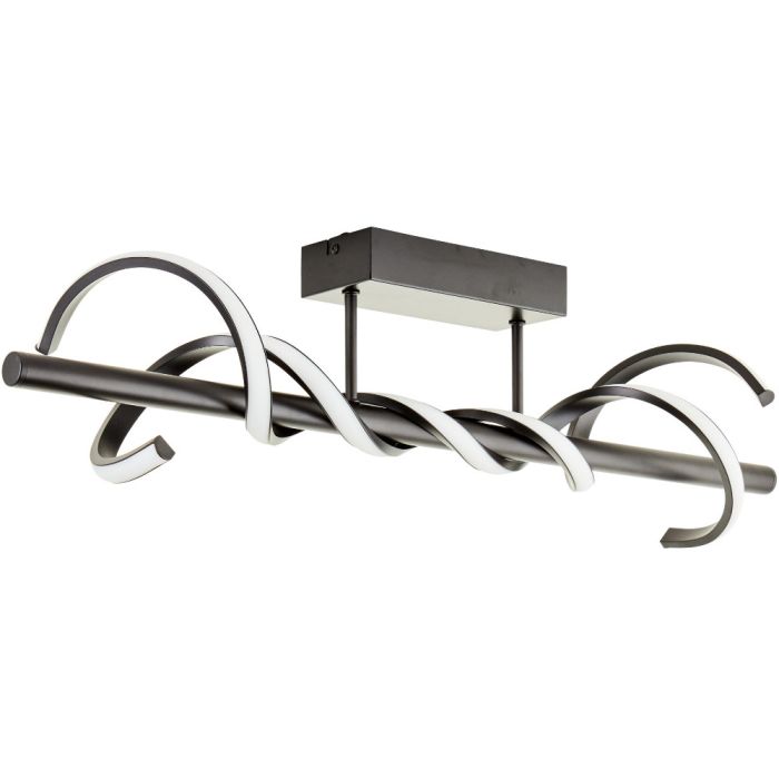 Brilliant Amalie G99816/06 zwarte design plafondlamp