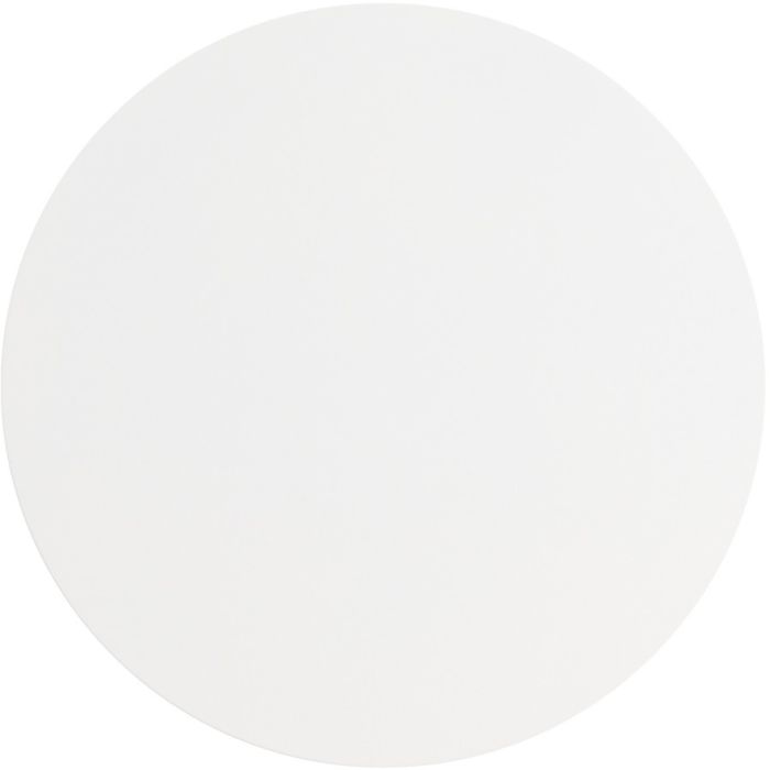 witte ronde wandlamp Borgen van 30 cm in diameter voor indirect licht langs de muur