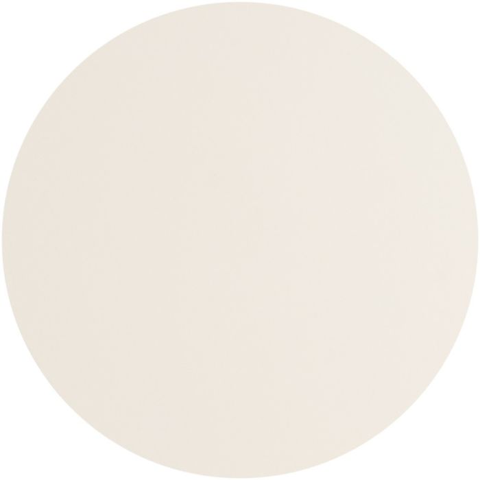 beige ronde wandlamp Borgen van 30 cm in diameter voor indirect licht langs de muur