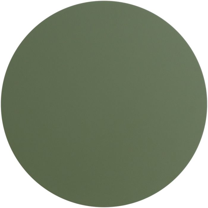 olijfgroen ronde wandlamp Borgen van 30 cm in diameter voor indirect licht langs de muur