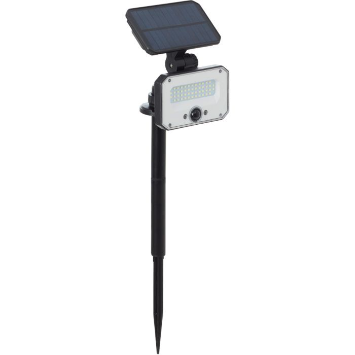 Brilliant Joplin G40426/06 zwarte tuinspot met zonnepaneel