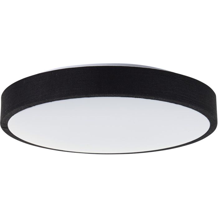Brilliant Filiz G80820/76 zwarte plafonniere van textiel