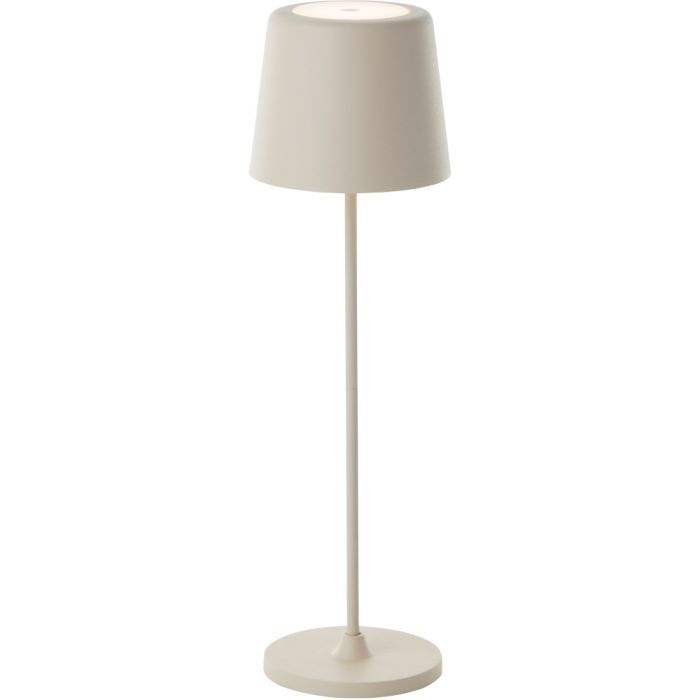 Brilliant Kaami G90939/09 beige usb oplaadbare tafellamp voor buiten
