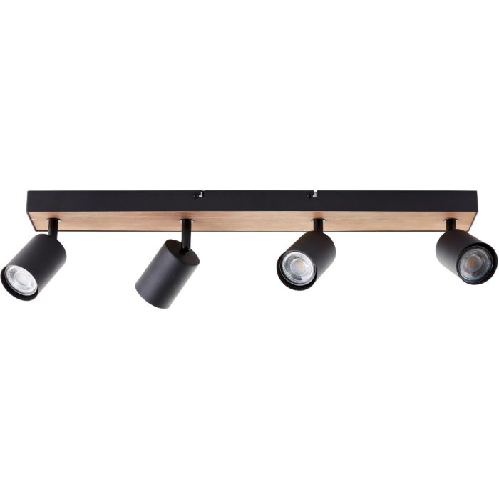 Brilliant Jello G93071/76 zwarte spot met hout