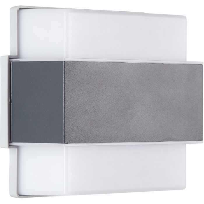 Brilliant Archie G96387/63 antraciet grijze buitenlamp in 4000K.