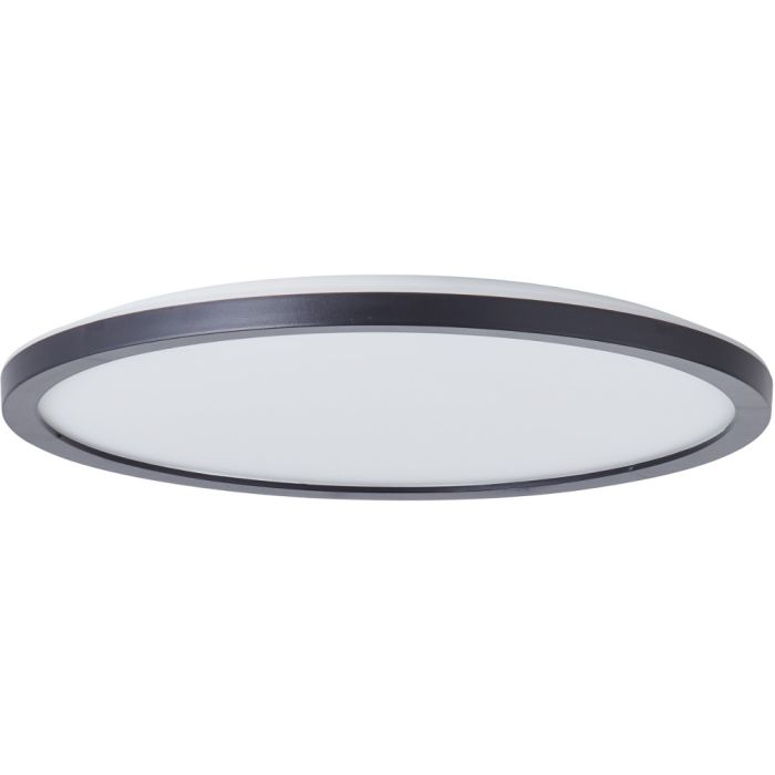 Brilliant Brennan zwarte badkamerlamp 30cm