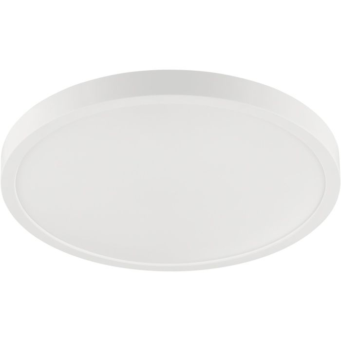 Brilliant Jade witte plafonnière voor de badkamer met een diameter van 37,5 cm en een hoogte van 3,1 cm