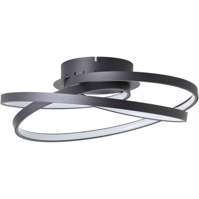 Brilliant Labyrinth G96894/06 zwarte plafondlamp