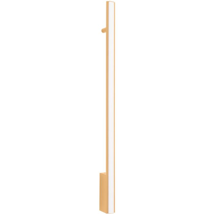 goudkleurig langwerpige wandlamp Lagom van 89 cm lang met LED unit over de gehele lengte
