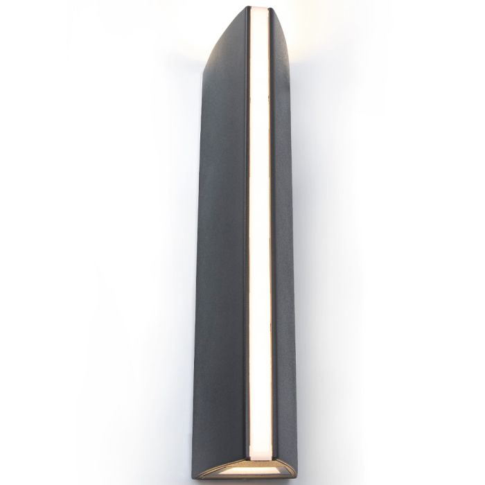 Wandlamp Leo zwart 30cm