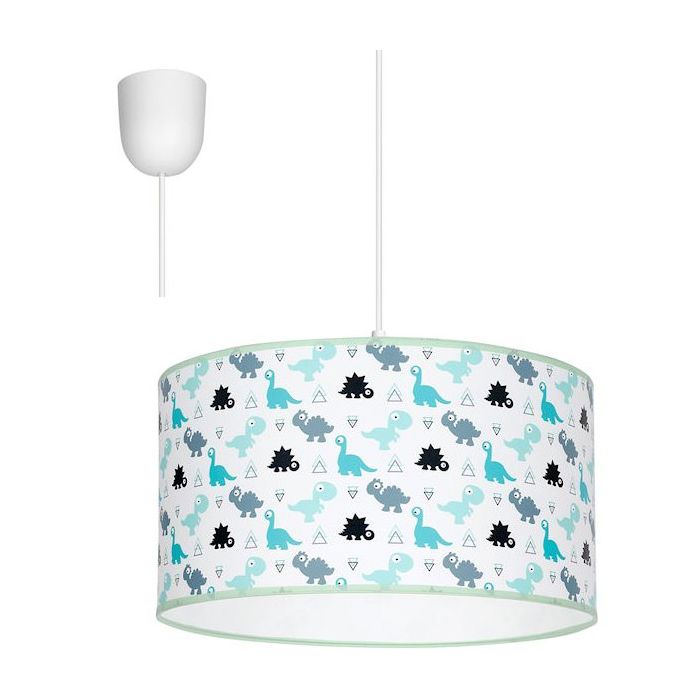 Hanglamp Dino blauw 30cm