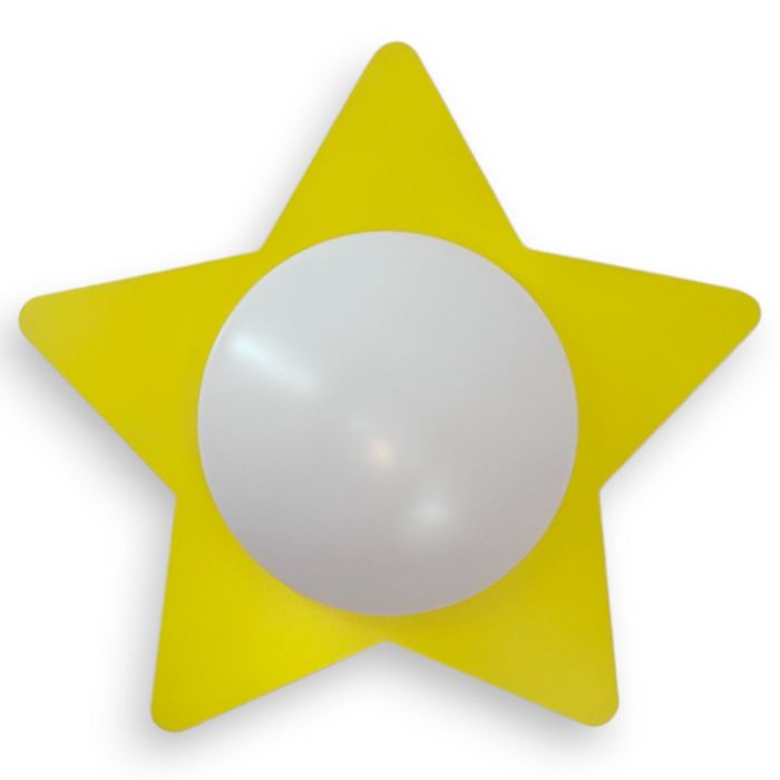 Niermann Ster 6608 zon gele kinderlamp