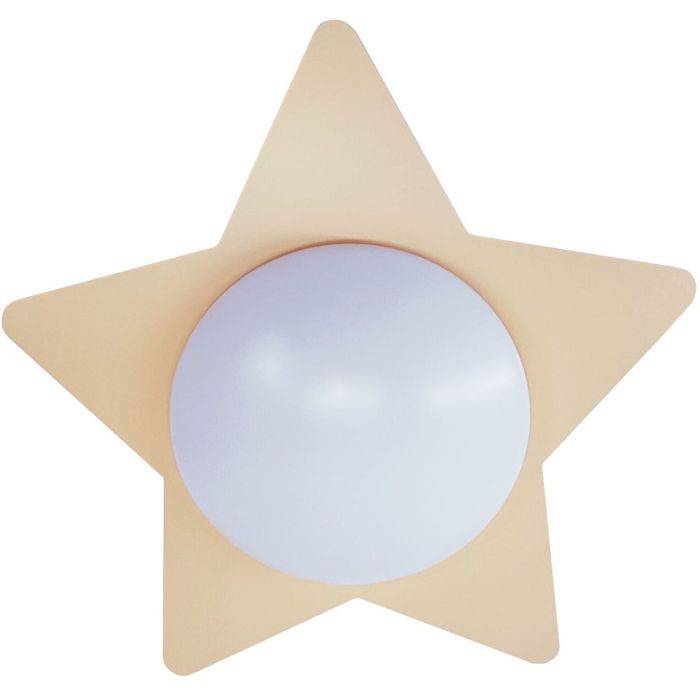 Niermann Ster 6609 perzik kleurige stervormige kinderlamp