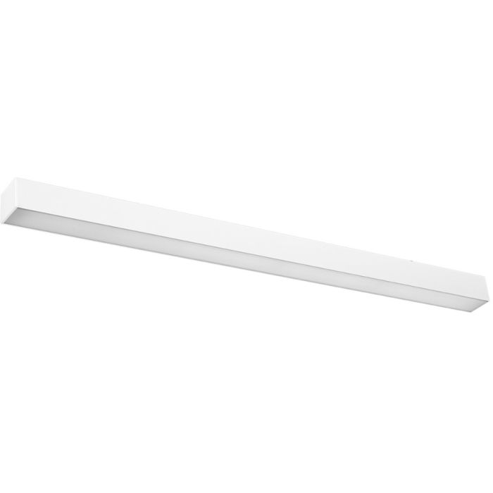 Thoro Pinne TH053 witte aluminium wand lichtbalk van 90cm met opalen diffuser