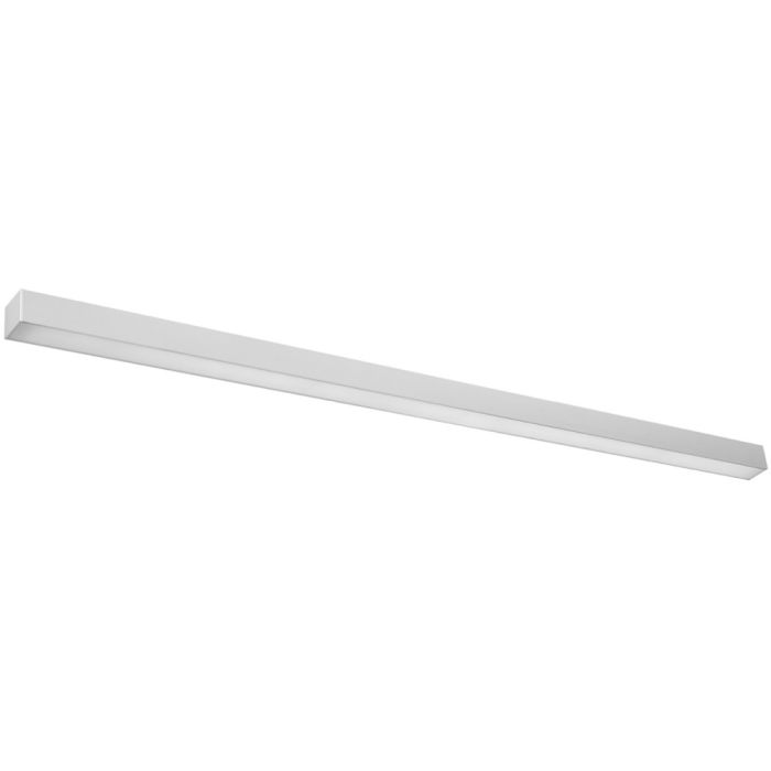 Thoro Pinne TH091 grijze 150cm brede wandlamp met opalen diffuser