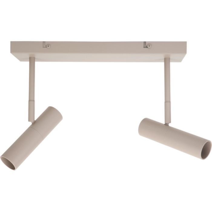 Freelight Undici PL3721C creme kleurige spot met spots met een diameter van 4cm voor GU10 35mm lampen.